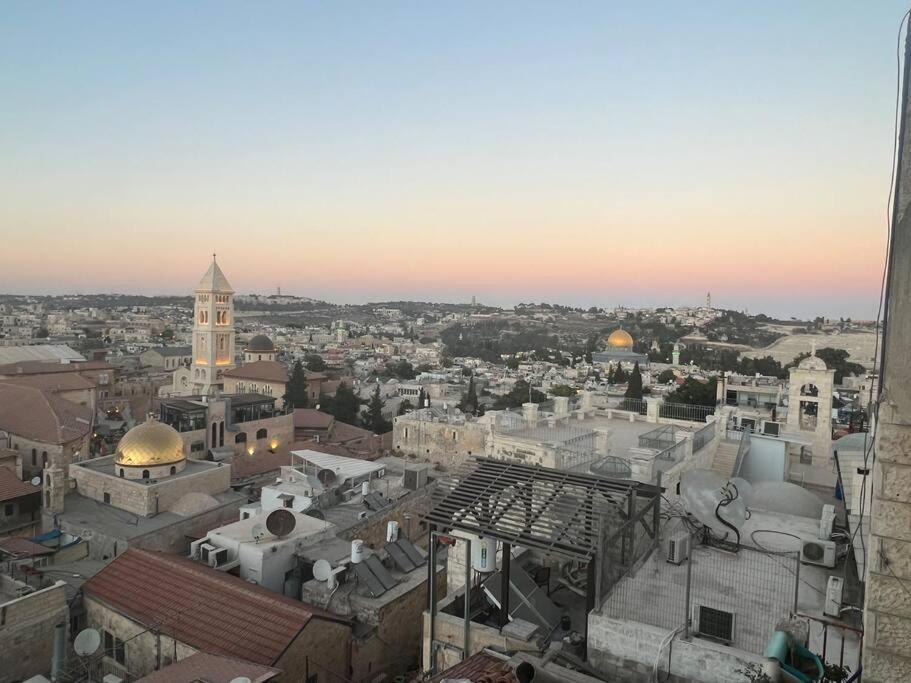 Very Nice Apartment With View Of All The Old City Jérusalem Extérieur photo