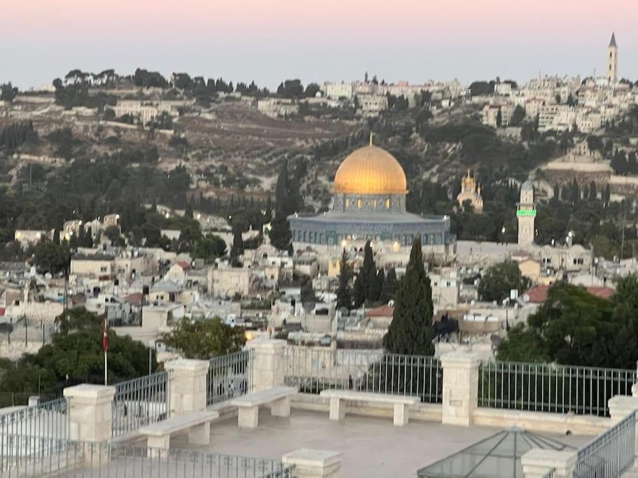 Very Nice Apartment With View Of All The Old City Jérusalem Extérieur photo